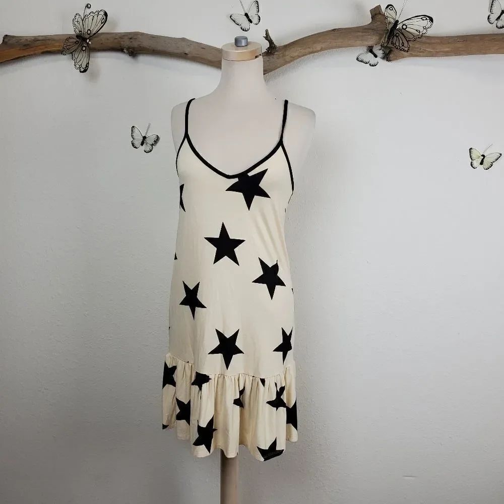 Agnes and dora sleek wunder star slip dress